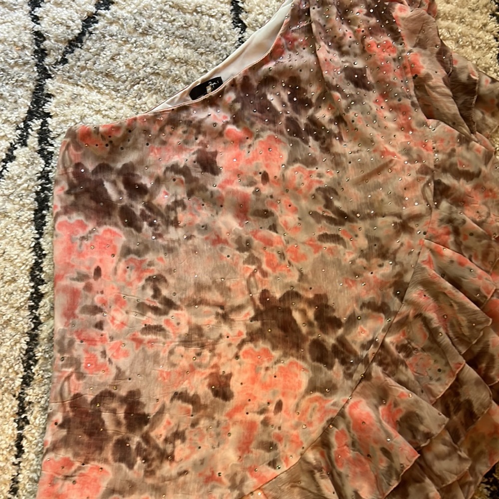 Rye one shoulder dress large boho - Picture 7 of 11